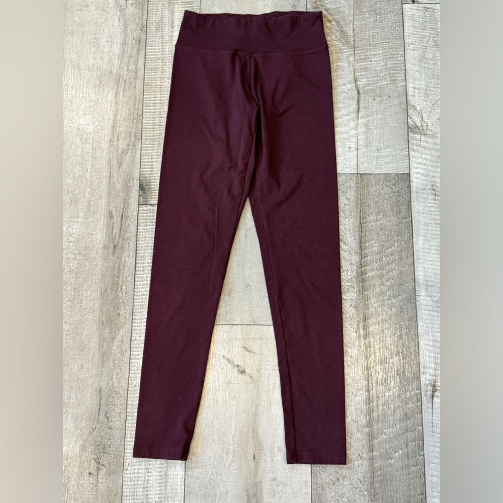 OFFLINE by Aerie OG Leggings Regular Rise Burgundy Maroon Small